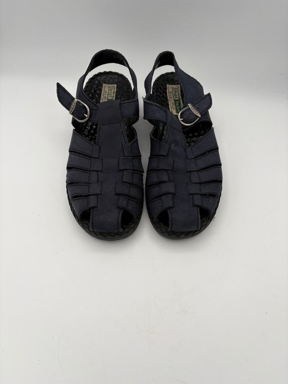 Women’s Josef Seibel Size 8 Navy Blue Air Massage Sandals